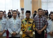 Puluhan Mahasiswa Program PMM Kunjungi Bupati Limapuluh Kota 