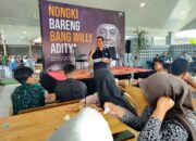 NONGKI Ketua DPP Partai Nasdem di Payakumbuh, Wily Motivasi Puluhan Mahasiswa