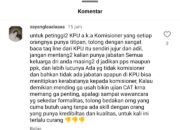 Protes Penerimaan PPS dan PPK DI Kab. 50 Kota 