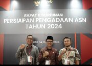 Hadiri Rakornas Pengadaan ASN 2024, Bupati : Pemkab Limapuluh Kota Sediakan 875 Formasi ASN, THK2 Jadi Prioritas