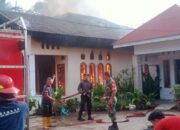 Lagi-lagi si Jago Merah Mengamuk  di Jorong Sarilamak Harau, Satu Unit Rumah Milik Mustafa Kamal Ludes Jadi Abu