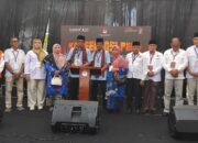 Diantar Anggota DPR-RI, Supardi-Tri Venindra Daftar PILKADA Di KPU Kota Payakumbuh 