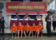 Lima Tersangka Pelaku Kejahatan Terhadap Pedagang Wanita  di Payakumbuh Ditangkap