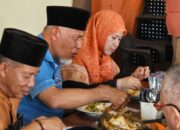 Makan Kambing Bersama Masyarakat, Mahyeldi : Perbaikan Jalan Payakumbuh-Lintau Tetap Jadi Prioritas
