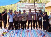 Polsek Situjuah Luncurkan Program Pangan Bergizi, Didukung Anggota DPRD dan Wali Nagari