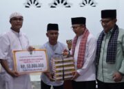Kunjungi Mesjid Amaliyah Kota Payakumbuh TSR Provinsi Sumatera Barat Serahkan Bantuan Puluhan Juta