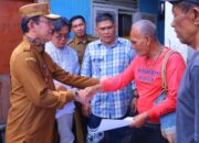 Korban Kebakaran di Kelurahan Nunang Daya Bangun Terima Bantuan Penuhi Kebutuhan Hidup