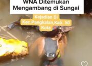 WNA Norwegia Ditemukan Tewas Mengambang di Kabupaten 50 Kota