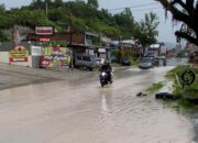 Hujan 10 Menit, Jalan IKK Sarilamak Tergenang