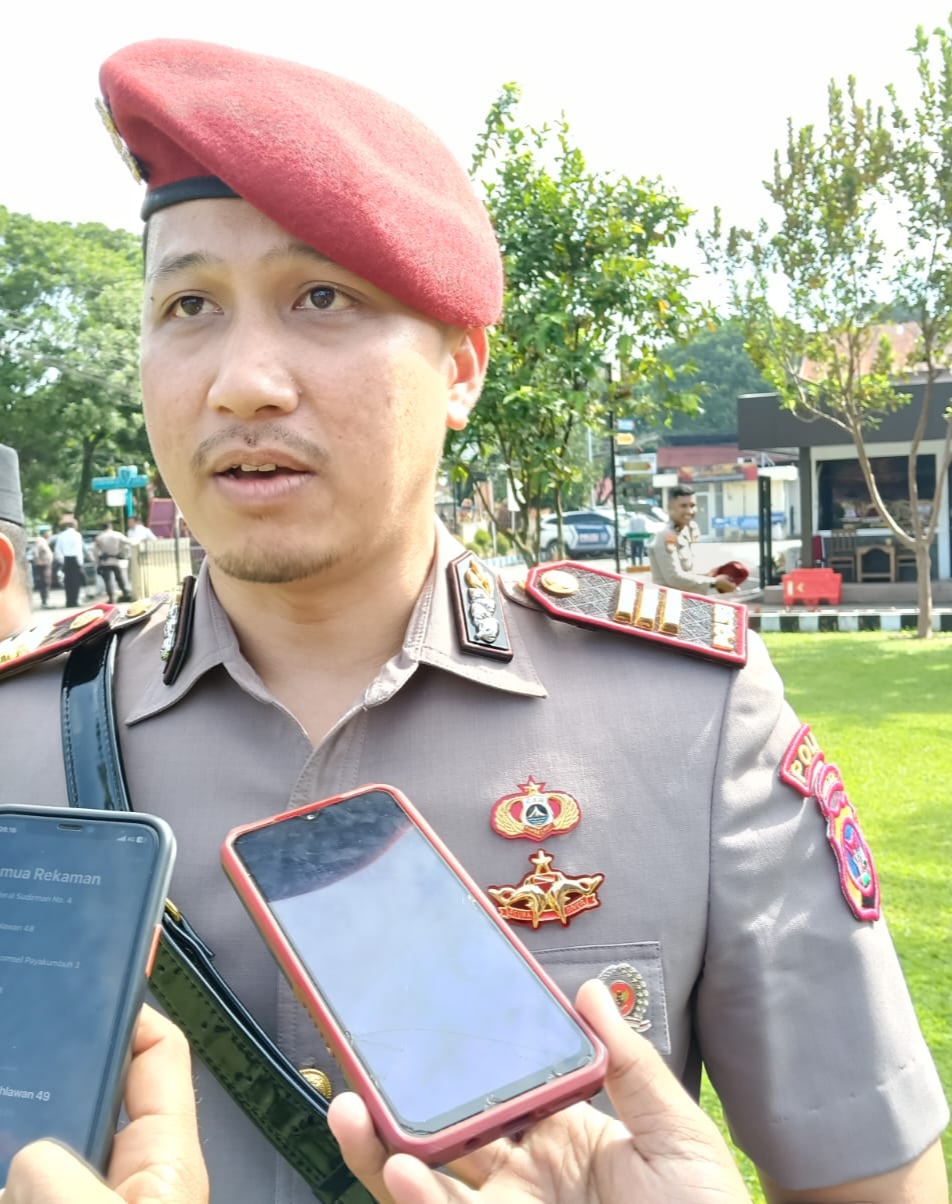 Kepala Satuan (Kasat) Reserse Kriminal Polres Payakumbuh, AKP. Wiko Satria Afdal.