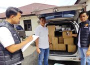 TIPIDTER Satreskrim Polres 50 Kota Amankan Puluhan Kardus Sarden Mili Diduga Palsu 