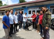 Dandim 0306/50 Kota Berikan Bantuan 1 Ekor Kambing untuk Balai Wartawan