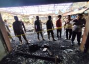 Police Line Lokasi Kebakaran Dibuka, Pedagang Diperbolehkan Masuk