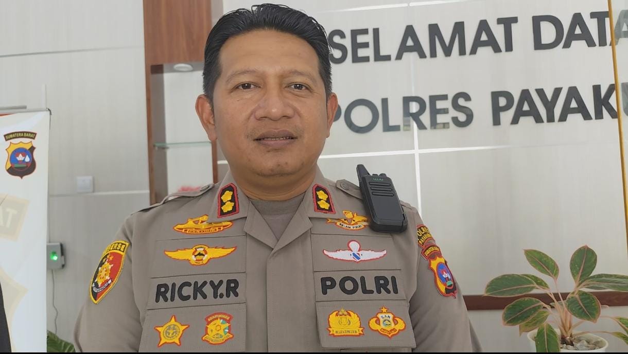 Kapolres Payakumbuh, AKBP. Ricky Ricardo.