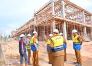 Pembangunan Puskesmas Parit Rantang di Monitoring dan Evaluasi