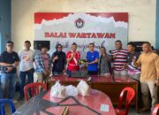 Zeki Oktariza, Berikan Bantuan Satu Set Sound System untuk Balai Wartawan Luak Limopuluah