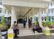 Jelang Aksi Demo Petani Gambir di Kantor Bupati, Petugas Berjaga, Massa Belum Muncul 