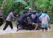 Personel Polres Pasaman Barat dan Polsek Jajaran Disiagakan di Lokasi Rawan Bencana
