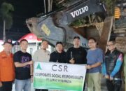 PT. LIN dan PT. AAI Serahkan Bantuan Alat Berat Penanganan Bencana Pasbar 