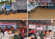 Dandim 0306-50 Kota Hadiri Peletakan Batu Pertama Pembangunan Huntap Bagi Korban Bencana Alam Oleh Gubernur Sumbar Melalui Zoom Meeting
