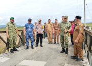Pembangunan Jembatan Bailey di Sikabau Buka Keterisolasian Pasca Banjir