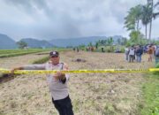 Masyarakat Terus Berdatangan, Lokasi Sawah Luluih Dipasang Police Line