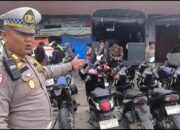 Antisipasi Balap Liar, Satlantas Polres Payakumbuh Gelar Razia Di Jalan Soekarno-Hatta 