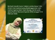Salsa Hauna Ajidin Raih Juara 1 Lomba Karya Tulis Ilmiah Internasional di Ajang FES 2026