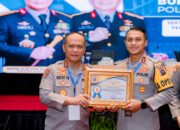 Raih Peringkat Pertama Anev Bulanan Kamtibmas, Kapolres 50 Kota Terima Penghargaan Dari Kapolda Sumbar