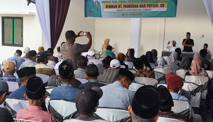 Ratusan Masyarakat Hadiri Sosialisasi Perda Nomor 3 Tahun 2023 Tentang Tata Kelola Komoditi Unggulan Perkebunan 