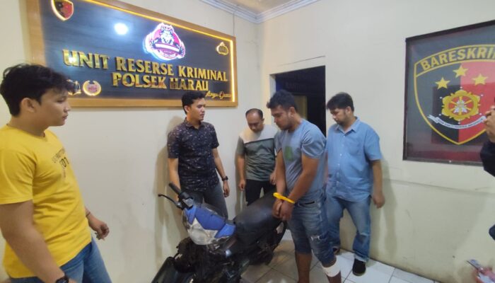 Curi Motor Untuk Beli Sabu, Tersangka Ditangkap Tim Reskrim Serigala Harau Dirumah Orangtua
