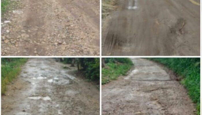 Kondisi Jalan di Kawasan Padang Siantah, Asal Usul Nama Kabupaten Limapuluh Kota