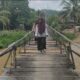 Potret Pendidikan Di Selatan 50 Kota, Pelajar Bertaruh Nyawa Akibat Jembatan Rusak 