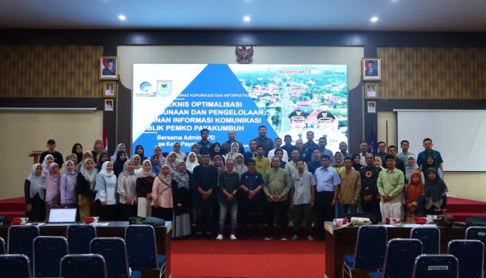 Diskominfo Gelar Rapat Teknis Optimalisasi Penggunaan dan Pengelolaan Layanan Informasi Komunikasi Publik