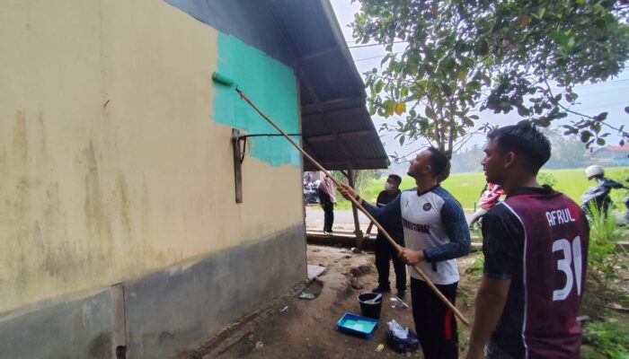 Wujudkan Rumah Layak Huni, Lapas Tanjung Pati Bedah Rumah Pedagang Cendol