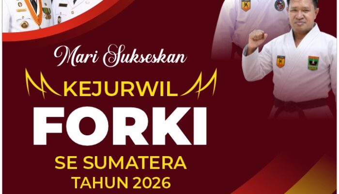 DIdukung Pokir Nurkhalis Dt.Bijo Dirajo, FORKI Kabupaten Limapuluh Kota Gelar Kejurwil FORKI Open se Sumatera 2026