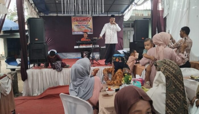 Hadiri Syukuran Khitanan Cucu Wartawan, Irfendi Arbi Doakan Zafran Jadi Bupati