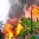 5 Bangunan Terbakar, Satu Warga Alami Luka Bakar 