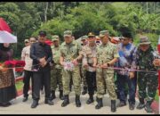 Presiden Prabowo Resmikan Jembatan Garuda Titian Baru Nagari Kurai Kabupaten Limapuluh Kota