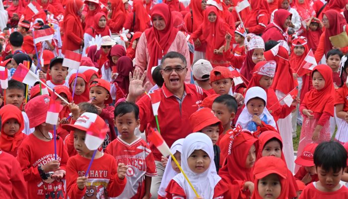 Ribuan Peserta Ikuti Gebyar PAUD se-Kota Payakumbuh