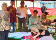 KSR PMI Politani dan Kwarcab Pramuka Kab. Lima Puluh Kota Gelar Donor Darah