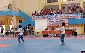 Taekwondo Sumbang Medali Emas Perdana Bagi Kabupaten 50 Kota 